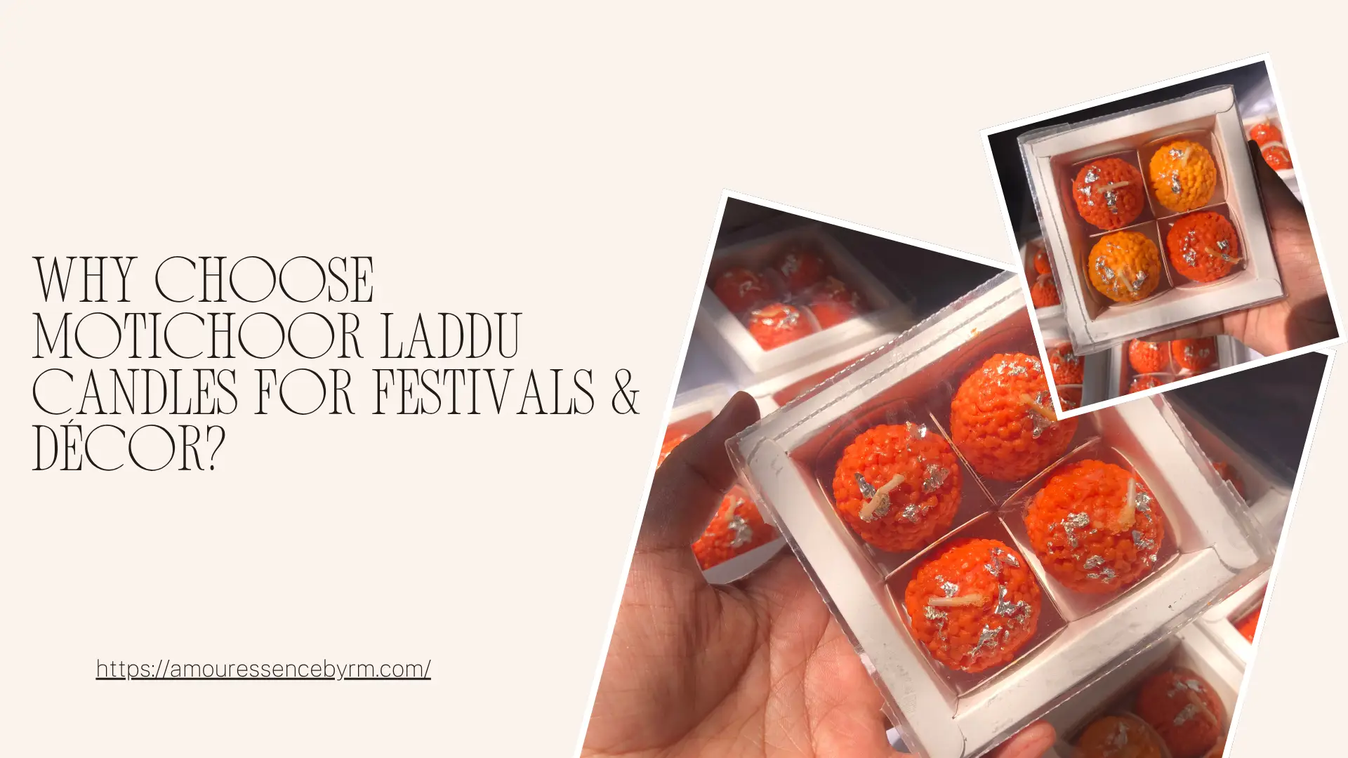 Motichoor Laddu Candles