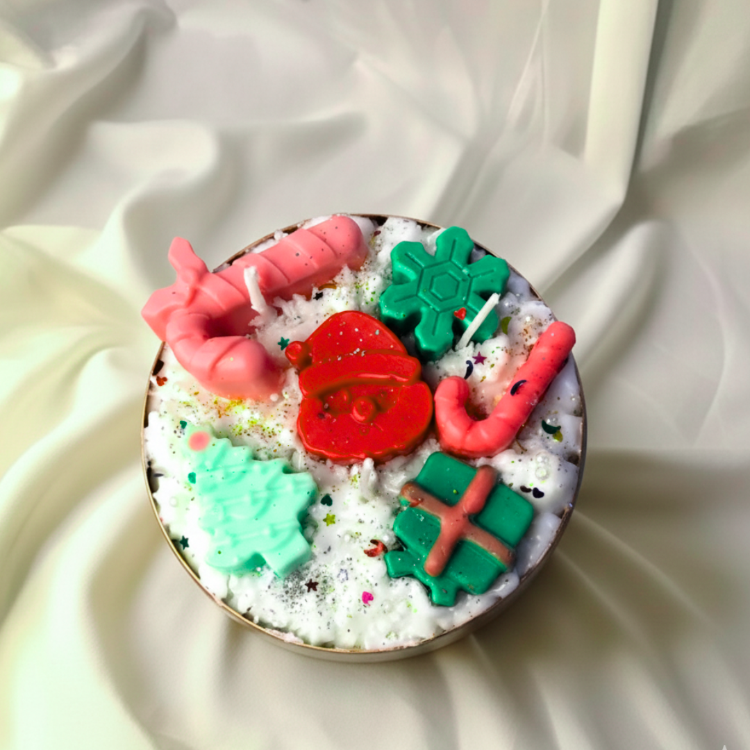 Scented Christmas Bowl Candle Scented Christmas Bowl Candle