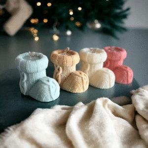 Christmas Socks Candle