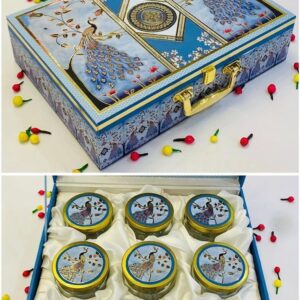 Peacock Dry Fruit Gift Box