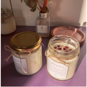 vanilla scented candles