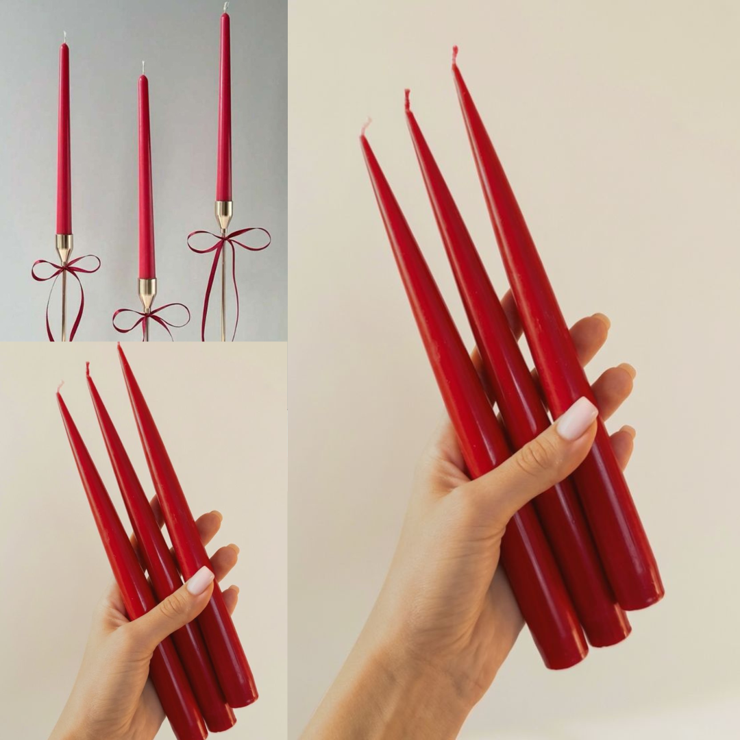 Red Taper Candles Red Taper Candles