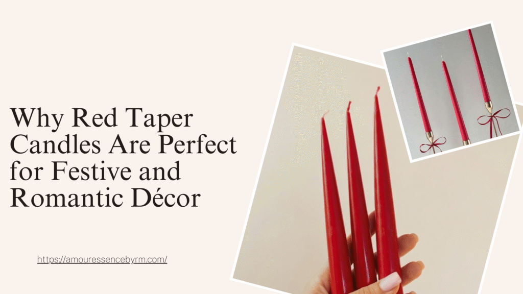 Red Taper Candles