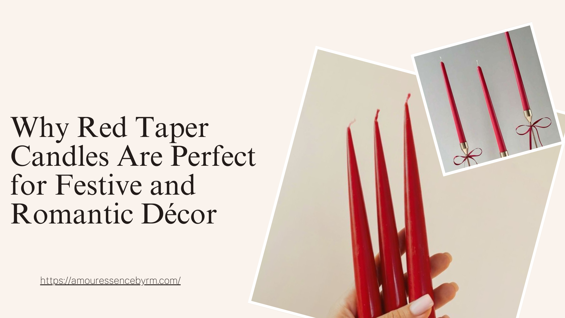 Red Taper Candles