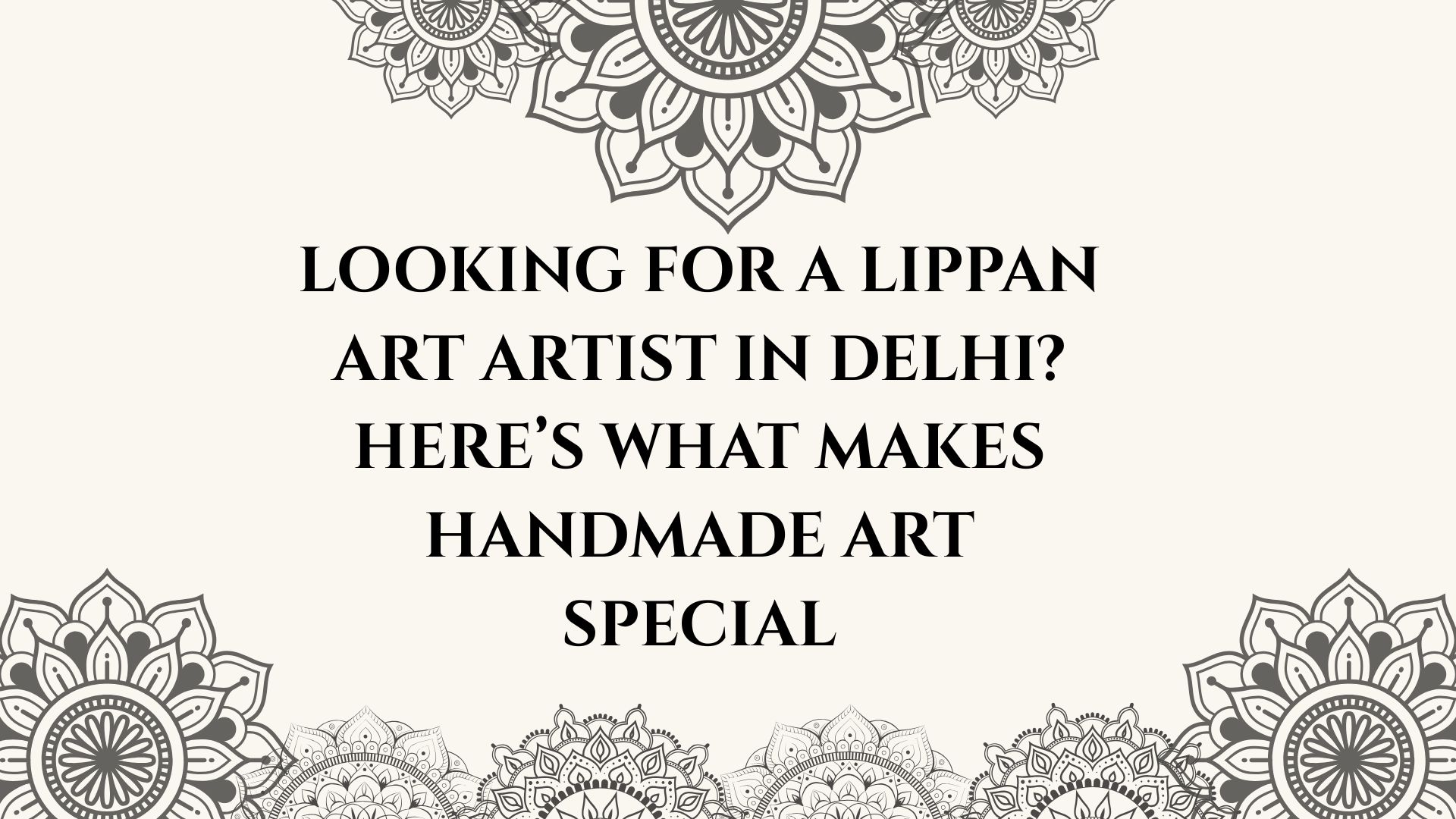 Lippan Artist in Delhi